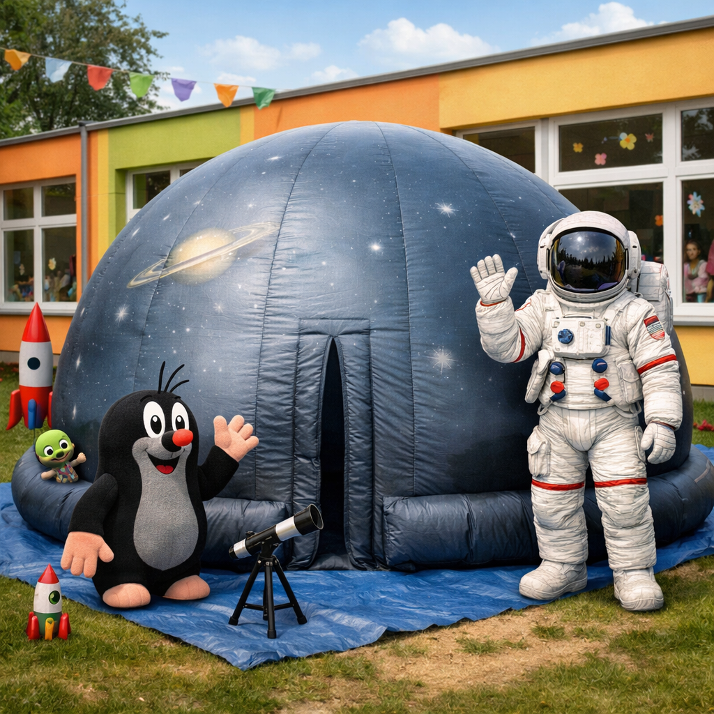 6.3. VESMÍRNÁ MISE PRO MALÉ OBJEVITE (PLANETÁRIUM), celá MŠ